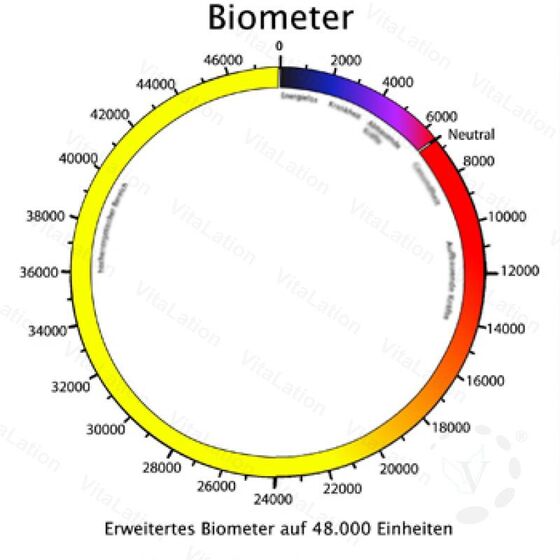 Biometer mit Anleitung (DIN A4)