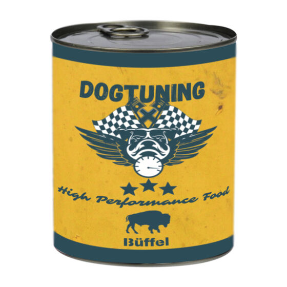 Dogtuning Büffel, getreidefreies Hundenassfutter mit Büffel Hunde-Nassfutter
