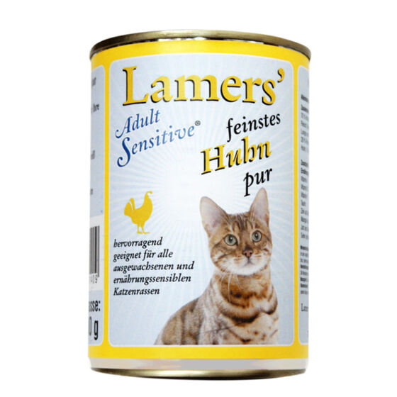 Lamers Adult Sensitive feinstes Huhn pur Katzen-Nassfutter
