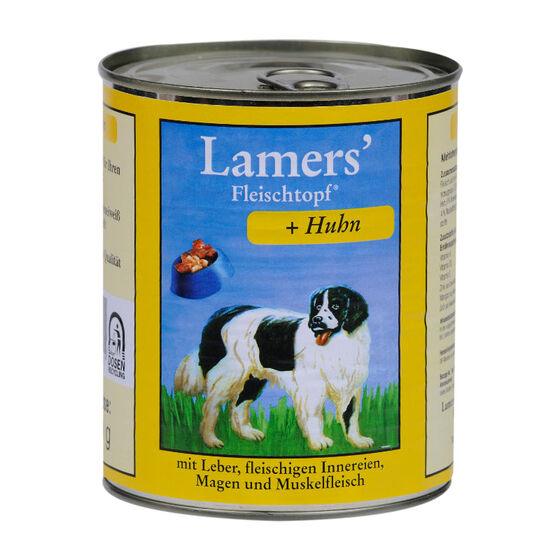 Lamers Fleischtopf Huhn in Dosen Hunde-Nassfutter