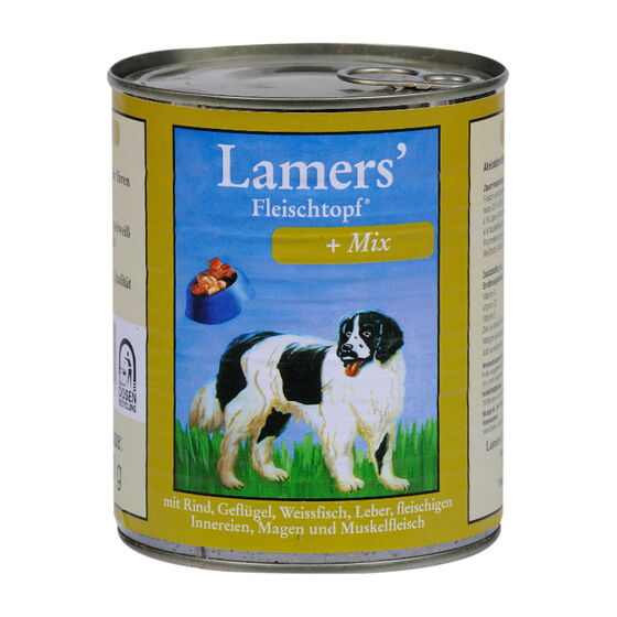 Lamers Fleischtopf Mix in Dosen Hunde-Nassfutter