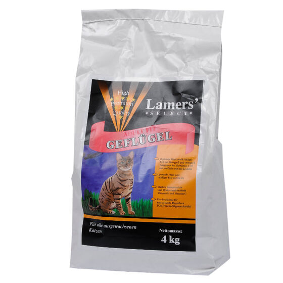 Lamers Select Adult Fit Geflügel Katzen-Trockenfutter