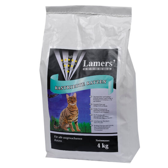 Lamers Select kastrierte Katzen Katzen-Trockenfutter