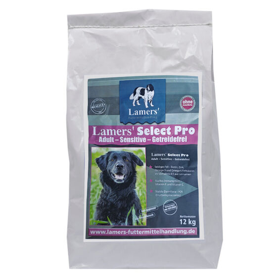 Lamers Select Pro Adult kalt gepresst Hunde-Trockenfutter Getreidefrei