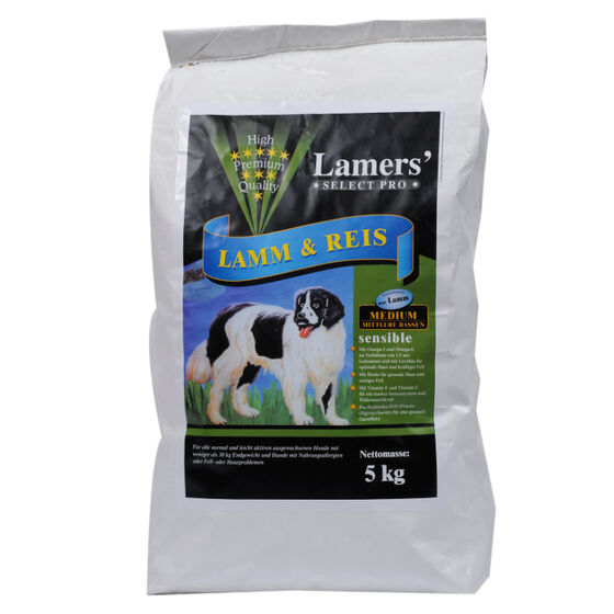 Lamers Select Pro Lamm und Reis (glutenfrei) Hunde-Trockenfutter