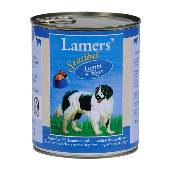 Lamers Sensibel Lamm & Reis Hunde-Nassfutter