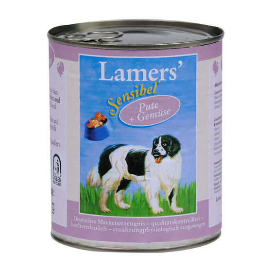 Lamers Sensibel Pute & Gemüse Hunde-Nassfutter