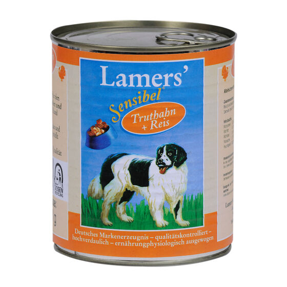 Lamers Sensibel Truthahn & Reis Hunde-Nassfutter