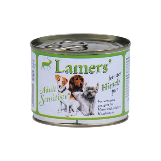 Lamers Sensitive Hirsch pur Hunde-Nassfutter