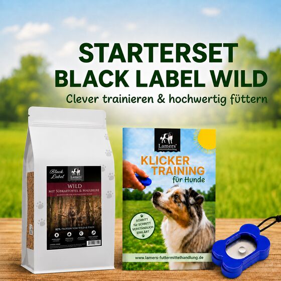 Lamers Starterset Klickertraining Wild: clever trainieren & hochwertig füttern