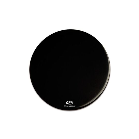 Teslaplatte Ø 10 cm - schwarz (Auraschutz)