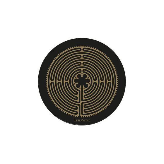 Teslaplatte - Harmony Chip - Chartres Mandala